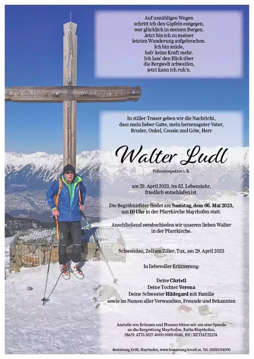 Parte von Walter Ludl